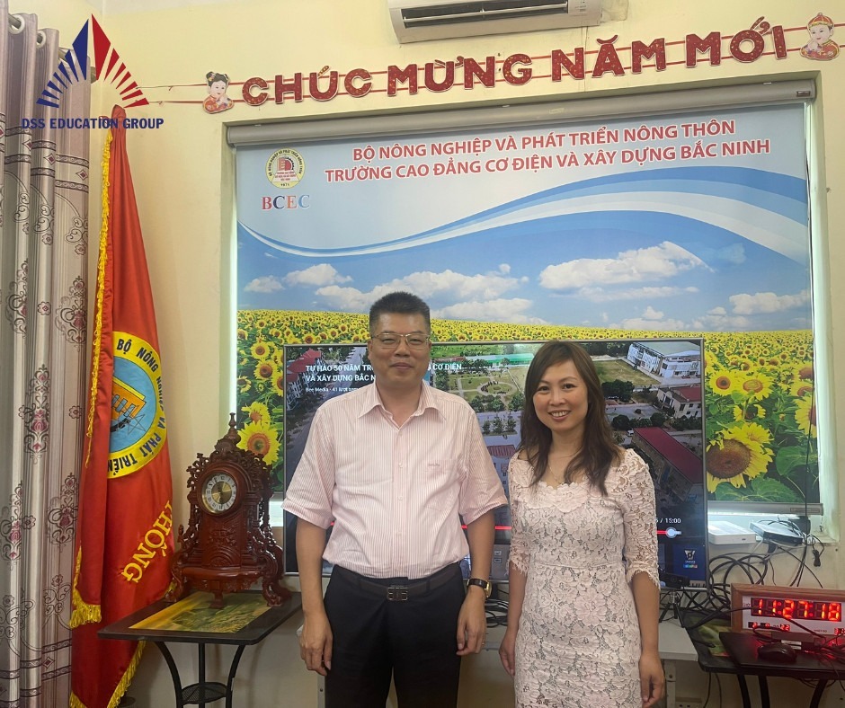DSS Education đến thăm và làm việc tại trường Cao đẳng Cơ điện và Xây dựng Bắc Ninh