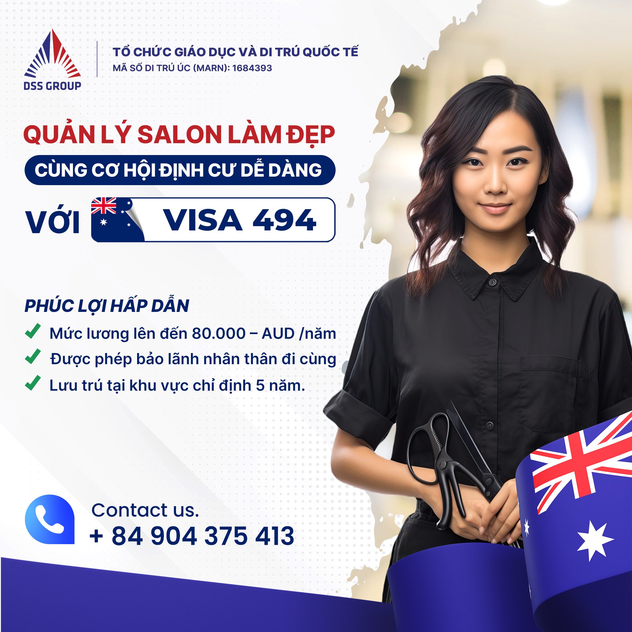 quản lý salon làm đẹp