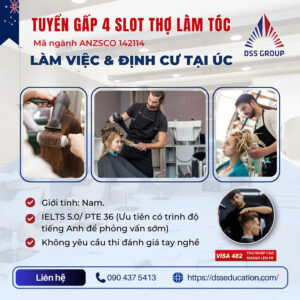 thợ làm tóc