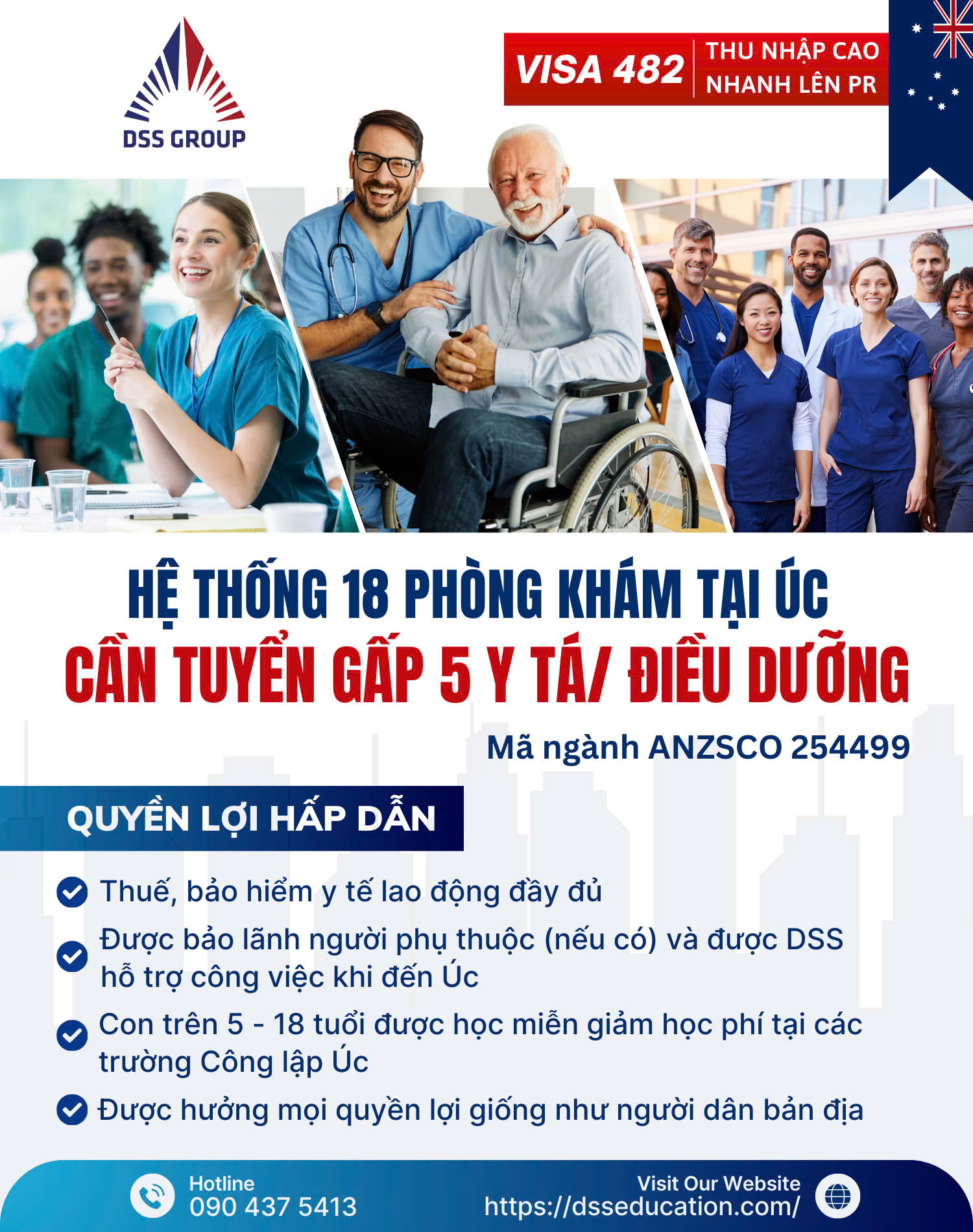 tuyển y tá điều dưỡng